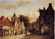 unknow artist European city landscape, street landsacpe, construction, frontstore, building and architecture. 111 France oil painting reproduction